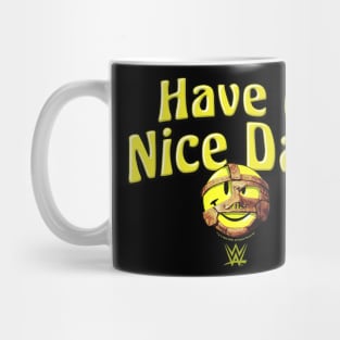 Mankind Have A Nice Day Happy Face Mask Mug